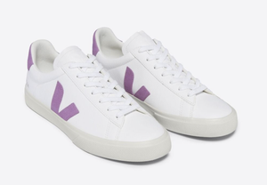 ★送料・関税込★Veja★CAMPO★WHITE ULTRAVIOLET PURPLE★ Veja - Campo Extra White & Mulberry — hughes clothing
